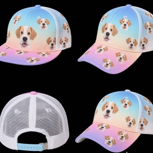 Custom Promotion 5-Panel Sporty Trucker Hats with Custom Printing 3D Embroidery Logo Common Fabric for Adults - Product Image 6