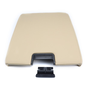 Tapa de la Caja del Reposabrazos Chevrolet, Beige, Abatible, con Cierre, Almacenamiento Central, 2007-2013 - Product Image 1