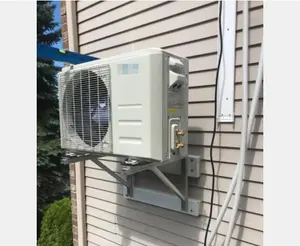 Außenwand halterung Stütz ständer Schweißen Aluminium Klimaanlage Halterung Hochleistungs-AC-Halterung im Freien
