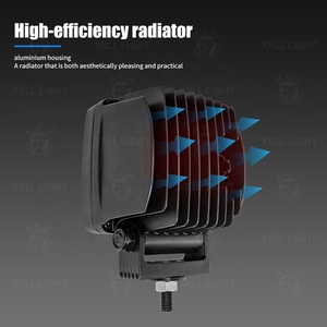 Nueva Luz de Trabajo LED de 4 Pulgadas, 6500K, Resistente, para Camiones, 24v 12v, Tractores, Autos 4x4, con Lente IP68 IP69k - Product Image 3