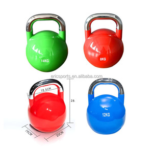 Trung Quốc Nhà máy cung cấp cạnh tranh kettlebells thép giá rẻ Ấm đun nước chuông cho nhà phòng tập thể dục sử dụng - Product Image 2