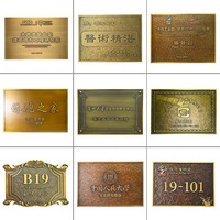 Plaque de porte LED multicolore personnalisable et étanche de style moderne pour numéros de maison, appartements, bureaux, hôpitaux et publicité