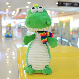 Kaktus Boneka Plush Bernyanyi Menari dengan Musik dan Lampu Menyenangkan 30cm Multi Warna Isi Kapas PP Rekaman Berulang Hadiah - Product Image 3