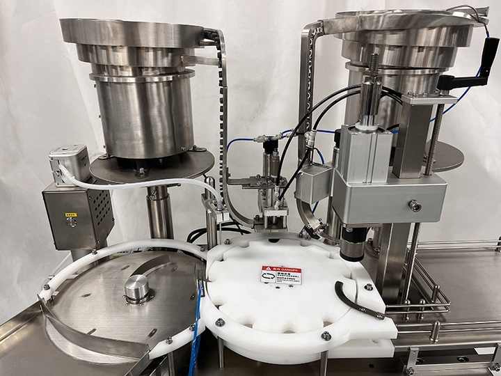 Tabletop Type Vial Small Bottle Liquid Filling Machine Filler Capper Equipment