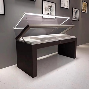 Bảo tàng trưng bày trường hợp đồ cổ đồ trang sức triển lãm Tủ thủy lực quầy kính tùy chỉnh tủ trưng bày - Product Image 2