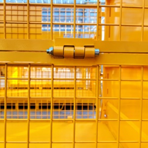 Chất Lượng Cao Nhiệm Vụ Nặng Nề Dây Thép Lưới Container Công Nghiệp Gấp Dây Lưới Hộp Bền Có Thể Xếp Chồng <span class=keywords><strong>Pallet</strong></span> Đóng Gói OEM Nhà Cung Cấp - Product Image 6