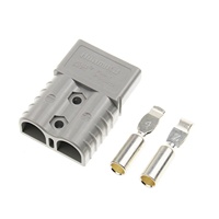 Enchufe de batería solar, Conector de doble enchufe de alimentación, rojo/gris, 30A, 40A, 50A, 120A, 175A, 350A