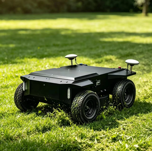Cortacésped robótico inteligente totalmente eléctrico, 4WD con giro cero, ancho de corte de 79 cm, 2 horas de autonomía, navegación automática para el cuidado del césped de jardines y huertos. - Product Image 1