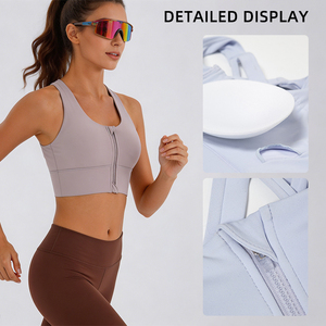 <span class=keywords><strong>Reggiseno</strong></span> a compressione elevata Daily Sculpt con cerniera per donna, taglie forti, <span class=keywords><strong>senza</strong></span> <span class=keywords><strong>ferretto</strong></span>, per uso quotidiano - Product Image 5