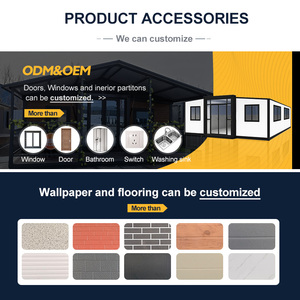 Importador Expandible Estilo moderno Diseño de 2 pisos Marco plegable Auto Precio bajo Villa prefabricada Casa de contenedores modulares - Product Image 5
