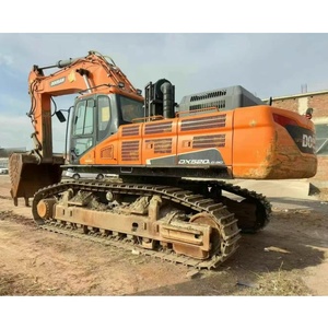 Alta calidad bajo precio usado Doosan excavadora DX520LC máquina excavadora de segunda mano DX520 Doosan excavadora para la venta - Product Image 1