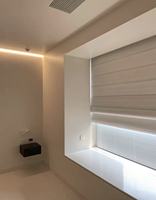 Stores romains électriques intelligents motorisés sur mesure occultants avec contrôle à distance Tuya WiFi Zigbee compatible Alexa Google Home