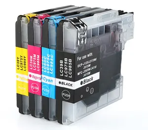 Kartrid tinta B-T LC985 untuk saudara DCP-J125/J140W /J315W/J515W/ MFC-J265W/J410/J415W/J220