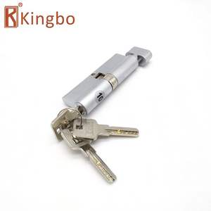 Produsen silinder kunci aman bahan kuningan pintu kualitas tinggi dengan kunci tembaga tanggam perangkat keras mudah dipasang - Product Image 2