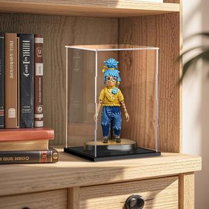Оптовая продажа, портативный акриловый стеллаж для <span class=keywords><strong>Lego</strong></span>, фигурки, модель для витрины, альтернатива для коллекционирования собранных предметов - Product Image 5