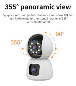 DUOMEI Tuya Home Life - Sistema de Alarma de Seguridad para el Hogar con Cámaras IP 1080p WiFi Resistentes al Agua - Product Image 6