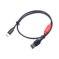 Cable USB C Tipo-C con Malla de Ferrita, TPE y PVC, Carga Rápida de 3A, 5 Metros de Longitud, para Impresora Inteligente, Computadora, Tableta, Escáner de Código de Barras, Sincronización Magnética