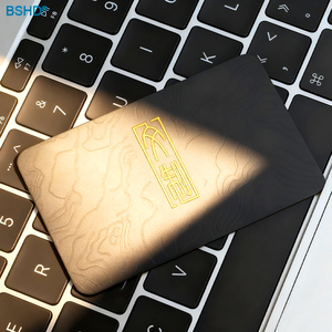 Khuyến mãi Cá nhân hoá tùy chỉnh khắc logo 0.5/0.8 mét đã ghé thăm thẻ kim loại Thủ công mỹ nghệ thép không gỉ kinh doanh trao đổi - Product Image 2