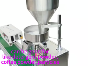 Bán tự động đường bột chất tẩy rửa bột hạt hạt băng tải Dòng Đo khối lượng cup điền niêm phong máy đóng gói - Product Image 3