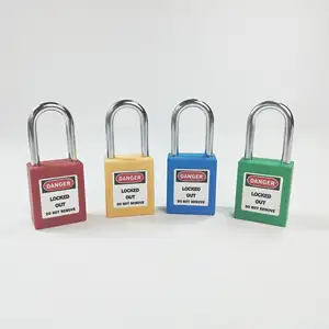 High Durability Cadeado Travel Luggage Anti-Theft Waterproof Rust Lock Candado Catch Plastic Nylon Small-Scale Mini Padlock