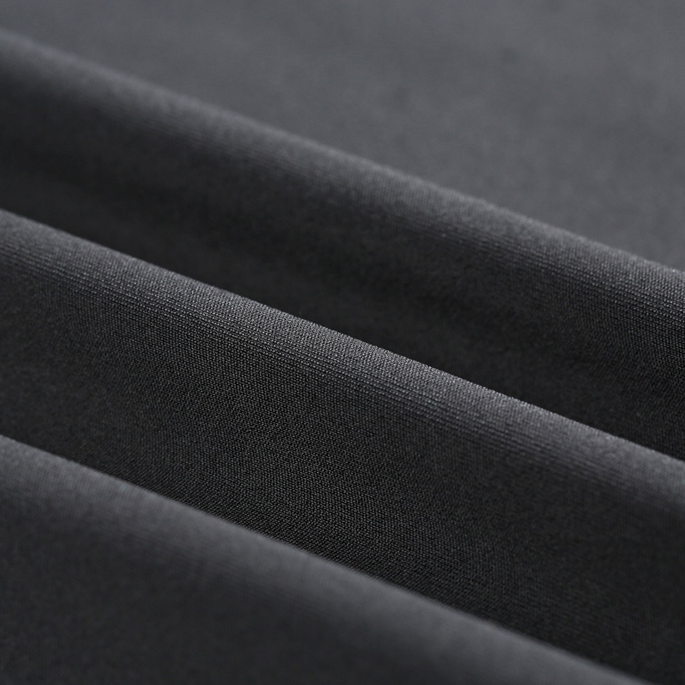 Wholesale Solid Color Recycled 100% Polyester Sport Mesh Fabric for Activewear