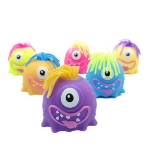 ของเล่นบีบมอนสเตอร์สุดฮา ดึงผมแล้วร้องเสียง ของเล่นแกล้งเพื่อน บรรเทาความเครียด ของเล่นบีบคลายเครียด กล่องสุ่ม ของเล่นฟิดเจ็ต - Product Image 1