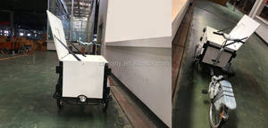 Tricycle à 3 roues <span class=keywords><strong>Cargo</strong></span> Bike Chargeur de glace <span class=keywords><strong>non</strong></span> électrique avec une capacité de chargement de 150kg - Product Image 6