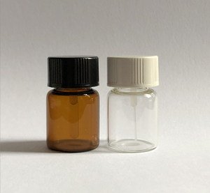 Botella de vidrio de tubo de aceite esencial vacía ámbar de 5ml y 10ml con tapa de espátula, vial de pegamento con tapa de barra plana para cosméticos al por mayor - Product Image 3