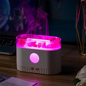Piedra de cristal 7 colores luz Led difusor de Aroma difusor de aroma de <span class=keywords><strong>aceite</strong></span> <span class=keywords><strong>esencial</strong></span> <span class=keywords><strong>para</strong></span> el hogar dormitorio del bebé Mini <span class=keywords><strong>humidificador</strong></span> - Product Image 6