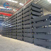 8t 10t 12t 15t Dock Leveler Stasioner untuk Memuat dan Membongkar Truk, Ramp Dock Tetap