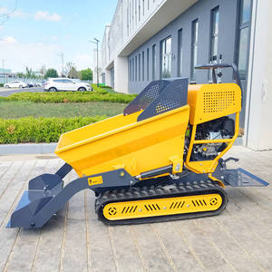 Agricultural Mini <b>Track</b> Loader with Self-Loading Dump Popular Skid Steer Loader Powerful Engine on Sale - Product Image 3