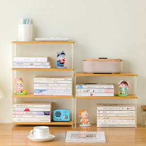 Étagère de bureau multifonctionnelle à plusieurs niveaux, organisateur de bureau avec étagères réglables, type rectangulaire - Product Image 3