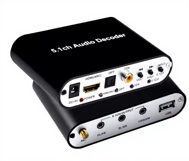 5.1 Audio Decoding Board with HDMIARC USB & Optical Coaxial Inputs