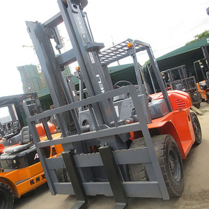Nouveau chariot élévateur diesel Heli CPCD70 de 7 tonnes automatique avec mât à simple étage en Arabie Saoudite - Product Image 4