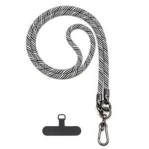 สายคล้องโทรศัพท์มือถือไนลอนแฟชั่นใหม่สายคล้องคอปรับได้สายคล้องคอทำจากโพลีเอสเตอร์สายโซ่คาดลำตัวเหมาะสำหรับสมาร์ทโฟนทุกรุ่น - Product Image 5