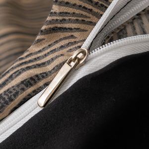 Hot bán in ấn Brown 2-miếng bedsheets giá tốt nhất tùy chỉnh thiết kế Vua Kích thước Duvet cover Set <span class=keywords><strong>bedding</strong></span> Set - Product Image 5