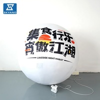 Ballon publicitaire gonflable personnalisé pour la décoration d'événements, idéal pour les scènes, les fêtes et les marchés en plein air