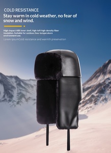 Casco di Sicurezza Isolato HBC OEM con Fodera in <span class=keywords><strong>Cotone</strong></span> Rimovibile Resistente alle Intemperie per Lavori all'Aperto Caschi di Sicurezza Invernali all'Ingrosso - Product Image 6