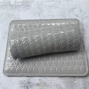 Vente chaude Imperméable <span class=keywords><strong>Rouge</strong></span> PU Coussin Poignet Coussin Accoudoir Avec Tapis Nail Art Coussin Main Oreiller pour Manucure - Product Image 6