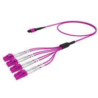 Répartiteur de fibre optique 1*6 MTP/MPO avec connecteurs LC/APC Répartiteur de fibre optique en tube d'acier pour réseau CATV et FTTH