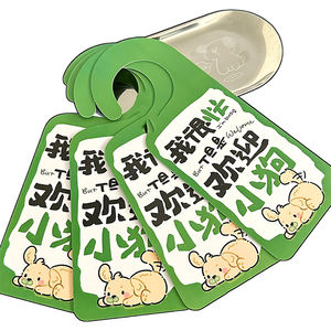 Gantungan pintu kardus promosi dengan Logo kustom untuk iklan bisnis ritel - Product Image 2