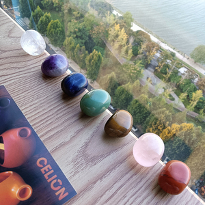 CELION <strong>Wholesale</strong> Yoga Stone Chakra Energy <strong>Crystal</strong> Set Colorful Gemstone <strong>Raw</strong> Stone Mini Ornament Energy <strong>Crystals</strong> - Product Image 2