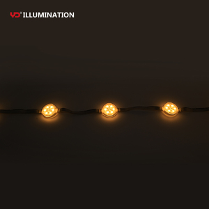 Dự án sử dụng đèn chiếu sáng mặt tiền tòa nhà ngoài trời Longlife IP68 40mm <span class=keywords><strong>RGB</strong></span> DMX LED <span class=keywords><strong>Pixel</strong></span> Point <span class=keywords><strong>Light</strong></span> - Product Image 3