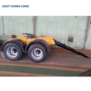 Venta directa de fábrica CIMC <span class=keywords><strong>2</strong></span> Axle <span class=keywords><strong>Draw</strong></span> Bar Remolque completo Remolque Dolly Truck Trailer para la venta - Product Image 3