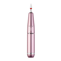 Draadloze Elektrische Manicure Machine Digitaal Display Custom Logo Oplaadbare Pen 30000Rpm Roze Geen Zilveren Efile Nagelboor