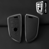 Housse de clé de voiture en alliage de zinc de haute qualité, faible MOQ, pour BMW Série 3/5/7 X3/X5/X7