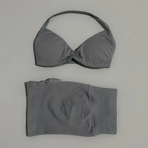 <span class=keywords><strong>Ropa</strong></span> Deportiva Mujer Transpirable, Conjunto Deportivo de Dos Piezas con Sujetador Deportivo Sin Costuras y Pantalones Cortos con Efecto Scrunch para Correr, Gimnasio y Yoga - Product Image 6