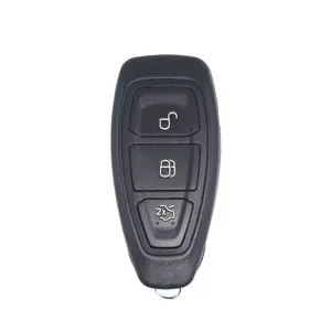 Araba anahtarı odak 433MHz 3 düğmeler anahtarsız akıllı uzaktan anahtar Fob ID49 çip ile otomobil parçaları için verici giriş