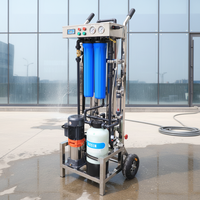 Système RO mobile facile à utiliser, installation portable, système de purification d'eau par osmose inverse, prêt à l'emploi, pour usage commercial