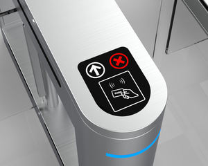 Torniquete Inteligente <span class=keywords><strong>con</strong></span> <span class=keywords><strong>Motor</strong></span> sin Escobillas <span class=keywords><strong>de</strong></span> Acero Inoxidable, Operación Bidireccional, Anti-Colisión Trasera, Protección Impermeable, Huella Dactilar/Código QR - Product Image 6